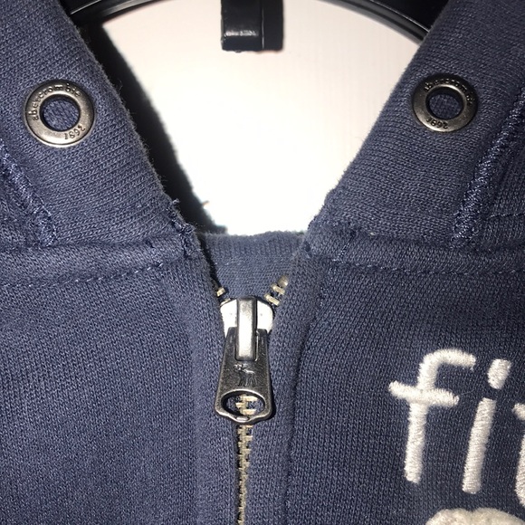 NWOT Abercrombie & Fitch Cropped Full Zip Hoodie - Picture 4 of 5